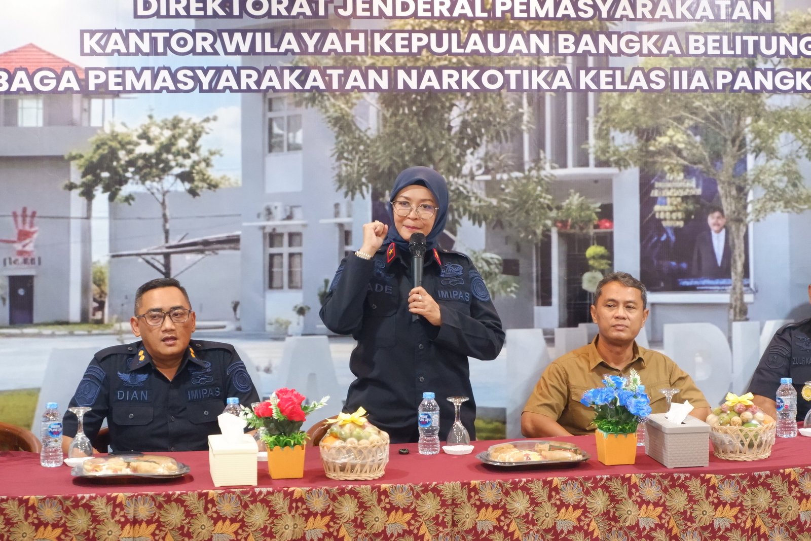 Kakanwil Ditjenpas Babel Berikan Penguatan Kepada Rupam Tekankan Integritas dan Profesionalisme